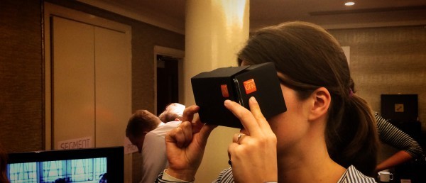 Google Cardboard headset