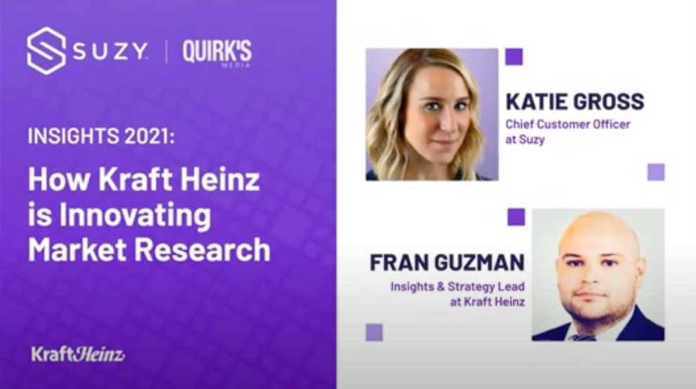 Suzy Webinar Innovating Marketing Research