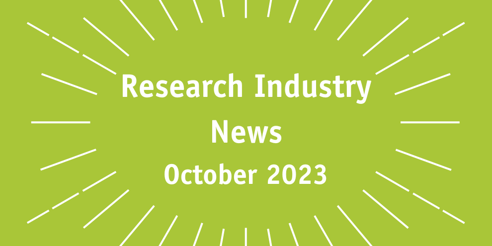 Marketing Research Industry News October 2023 Articles Quirks