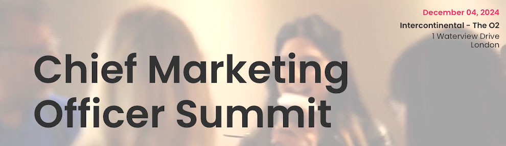 Chief Marketing Officer Summit London