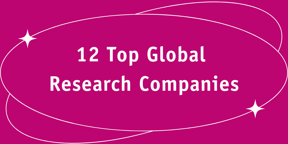 12 Top Global Research Companies