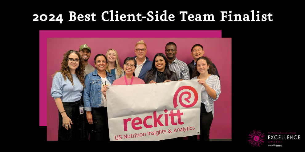 Reckitt Mead Johnson Us Nutrition Insights Analytics Team Best Client Side Team Finalist Marketing Research Insight Excellence Awards 2024 Q And A