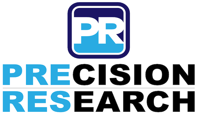 Precision Research logo.