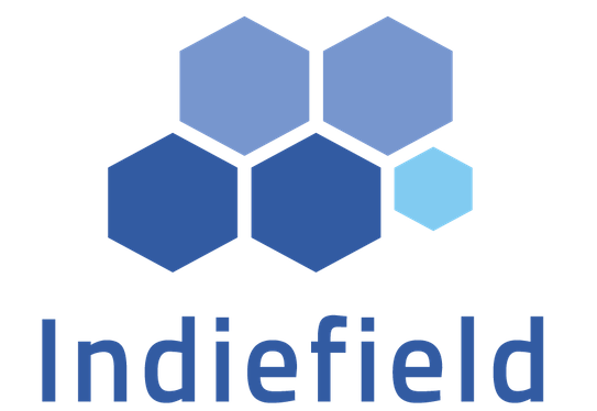Indiefield logo.