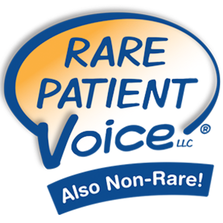 Rare Patient Voice Also Non-Rare logo.